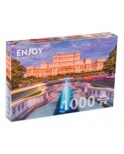 Puzzle Enjoy din 1000 de piese - Palace of the Parliament, Bucharest -1